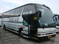 Заказ большого автобуса в Крыму. Mercedes 52 места